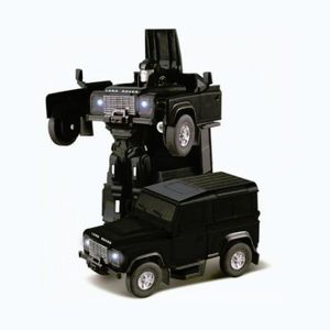Imagine Masinuta Metalica Convertibila Land Rover Defender Negru Cu Scara 1 La 32