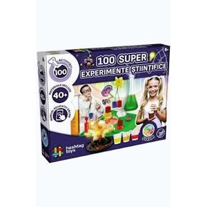 Imagine Set 100 super experimente stiintifice. Kit STEAM