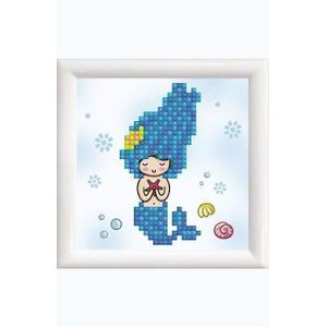 Imagine Set creativ Sea Star. Pictura cu diamante. Sirena