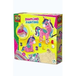 Imagine Set creativ: Pictura cu diamante. Unicord 3D